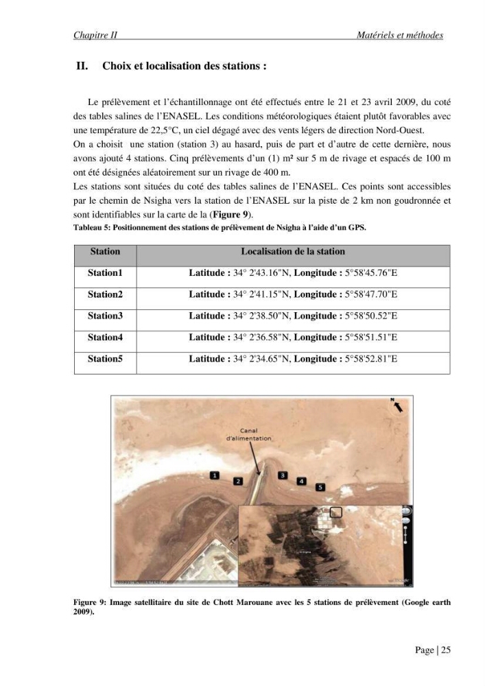 Etude biométrique de l\'Artémia (Artemia Salina) du Chott Marouane (wilaya d\'El Oued) et possibilités d\'exploitation des cystes