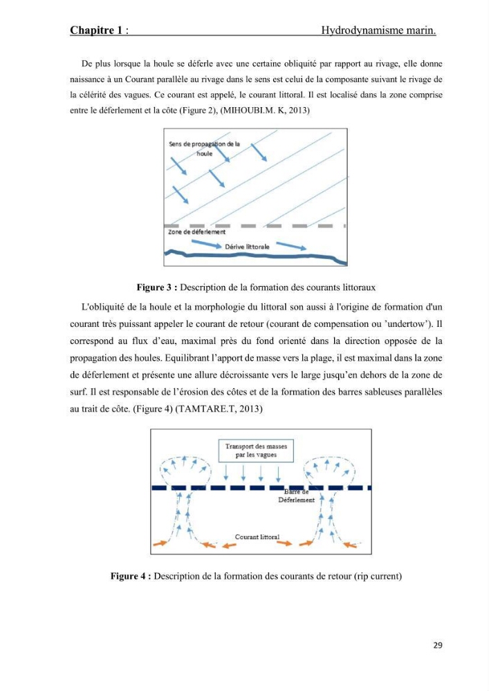 Contribution à la recherche des zones à fort potentiel d\'énergie houlomotrice à base d\'un modèle hydrodynamique