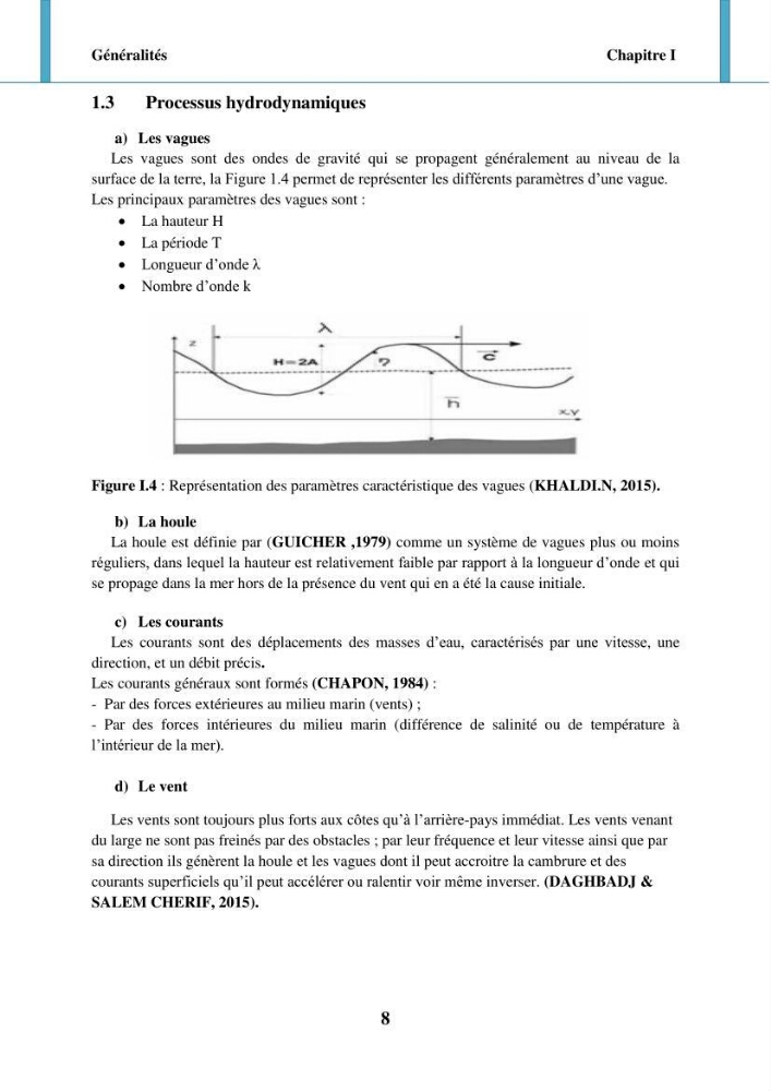 Impact des forçages météorologiques et anthropiques sur la dynamique morpho-sédimentaire du littoral Ouest Algérois