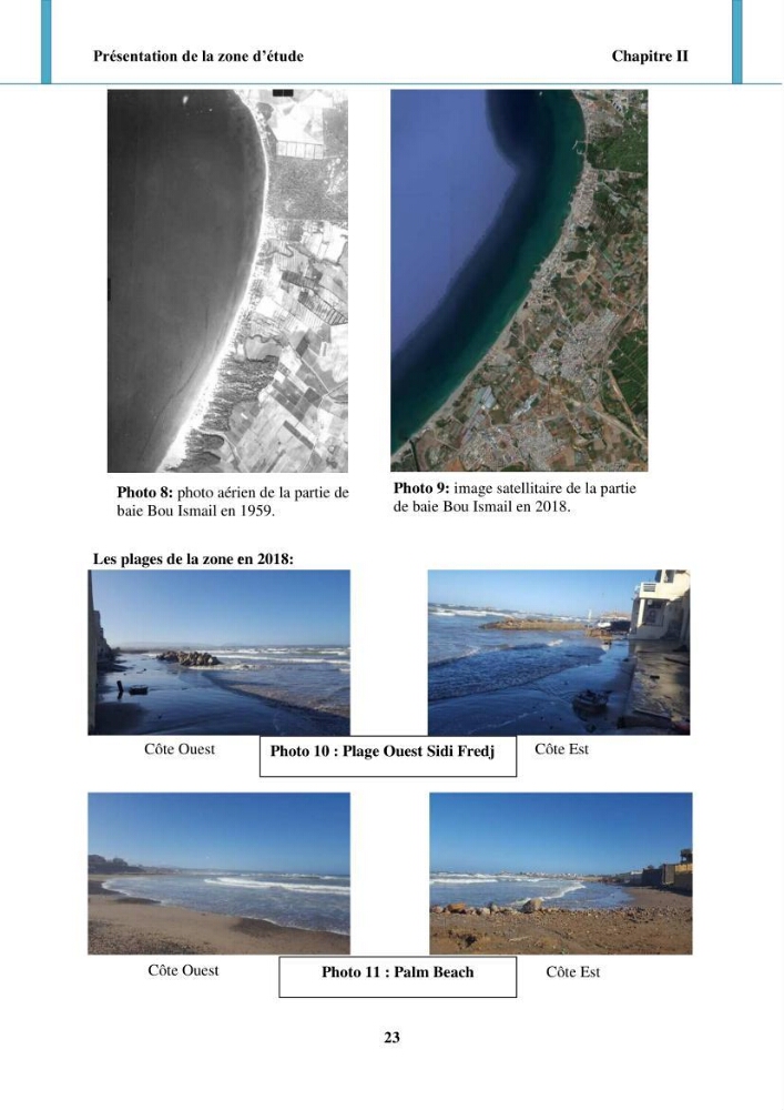 Impact des forçages météorologiques et anthropiques sur la dynamique morpho-sédimentaire du littoral Ouest Algérois