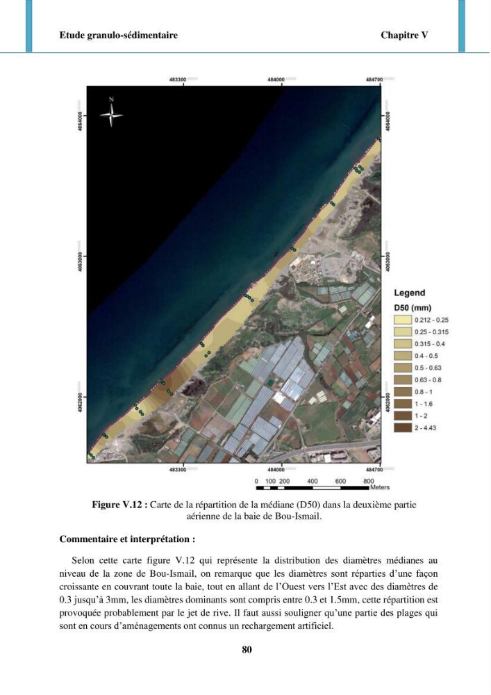 Impact des forçages météorologiques et anthropiques sur la dynamique morpho-sédimentaire du littoral Ouest Algérois