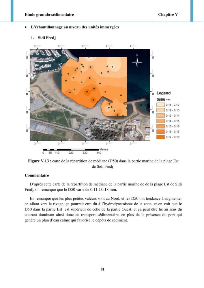 Impact des forçages météorologiques et anthropiques sur la dynamique morpho-sédimentaire du littoral Ouest Algérois