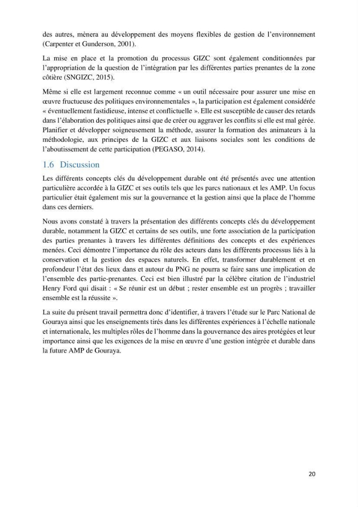 La gestion intégrée des parcs naturels côtiers