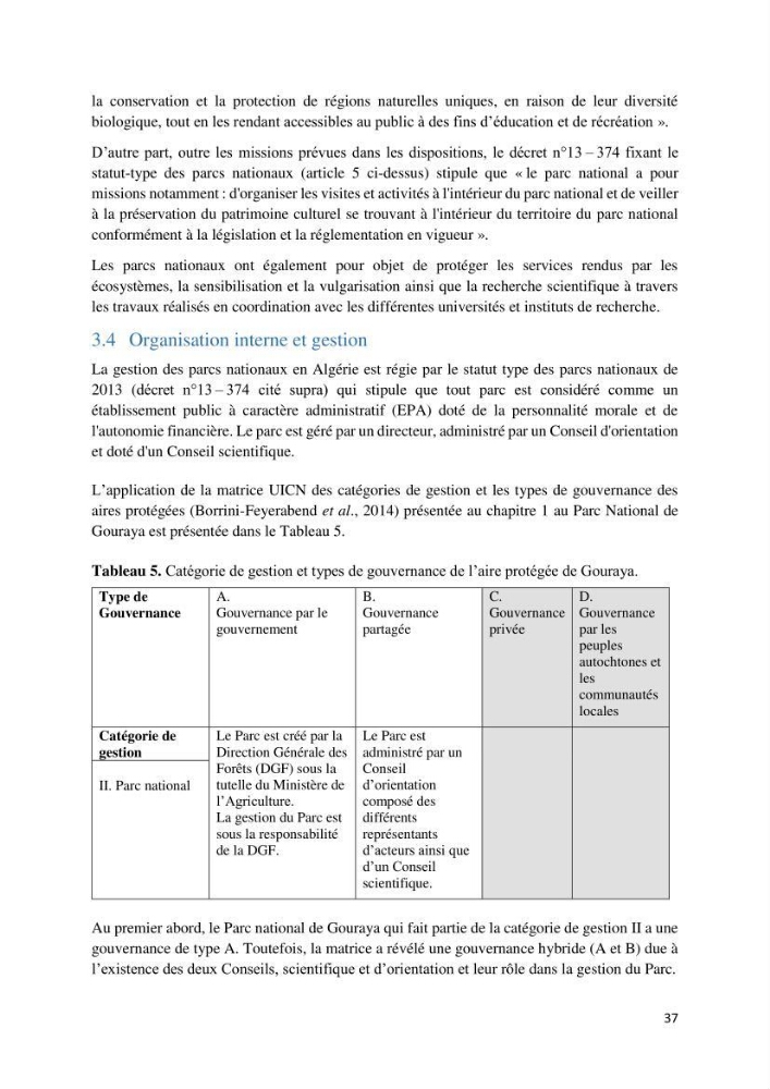 La gestion intégrée des parcs naturels côtiers