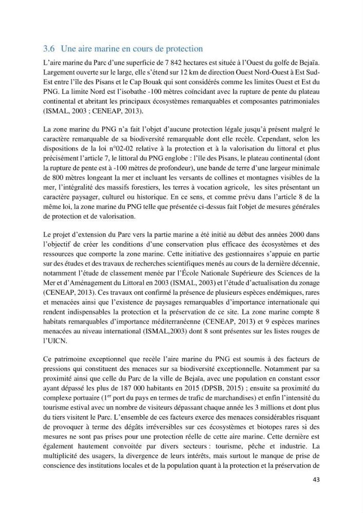 La gestion intégrée des parcs naturels côtiers