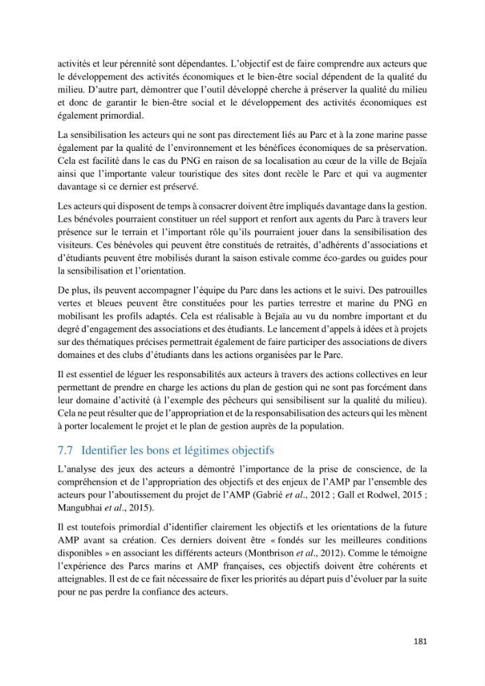 La gestion intégrée des parcs naturels côtiers