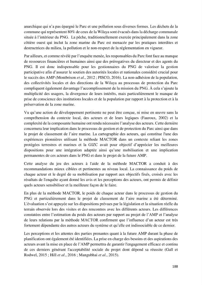 La gestion intégrée des parcs naturels côtiers