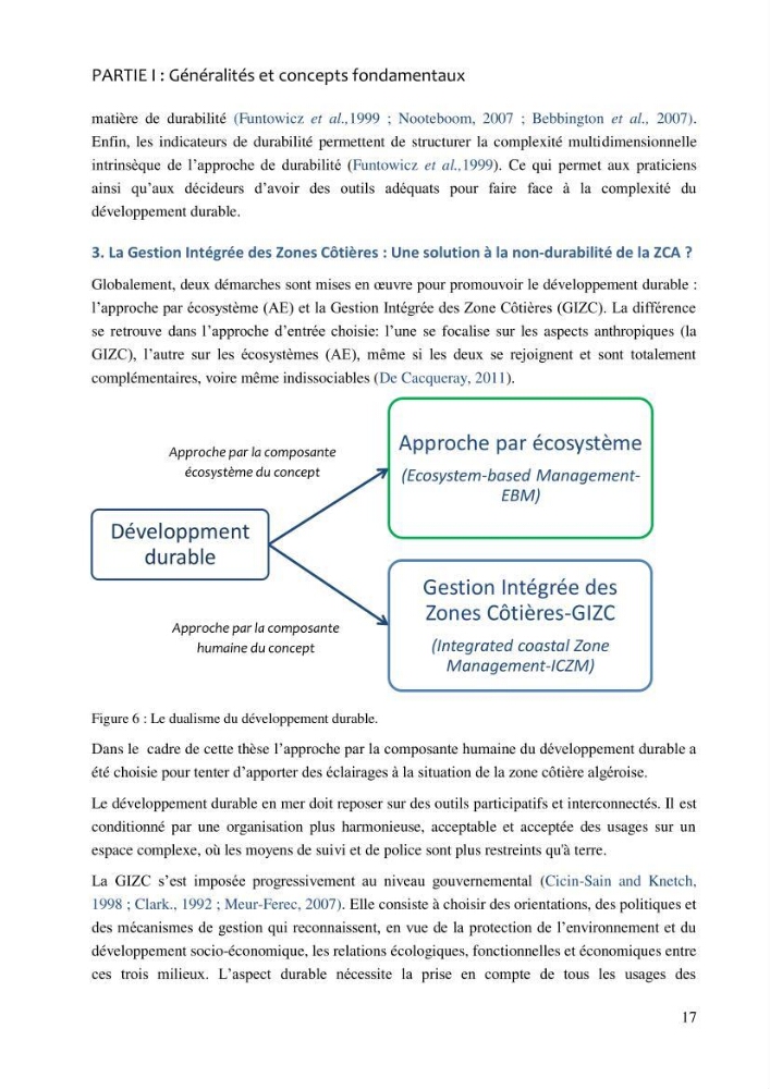 La gestion intégrée de la zone côtière algéroise