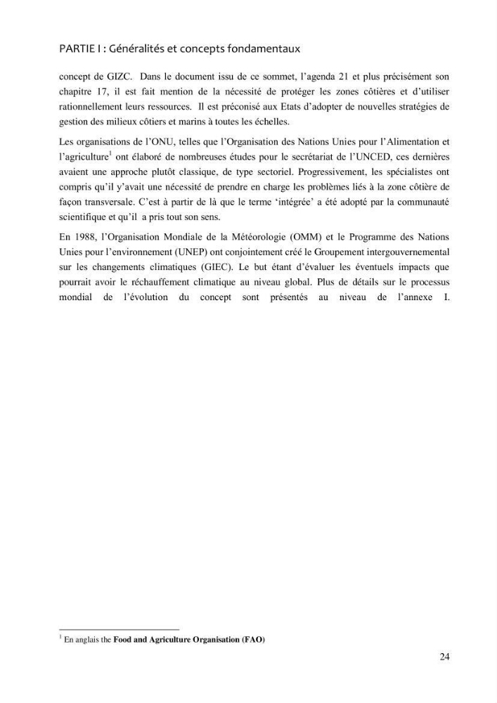La gestion intégrée de la zone côtière algéroise