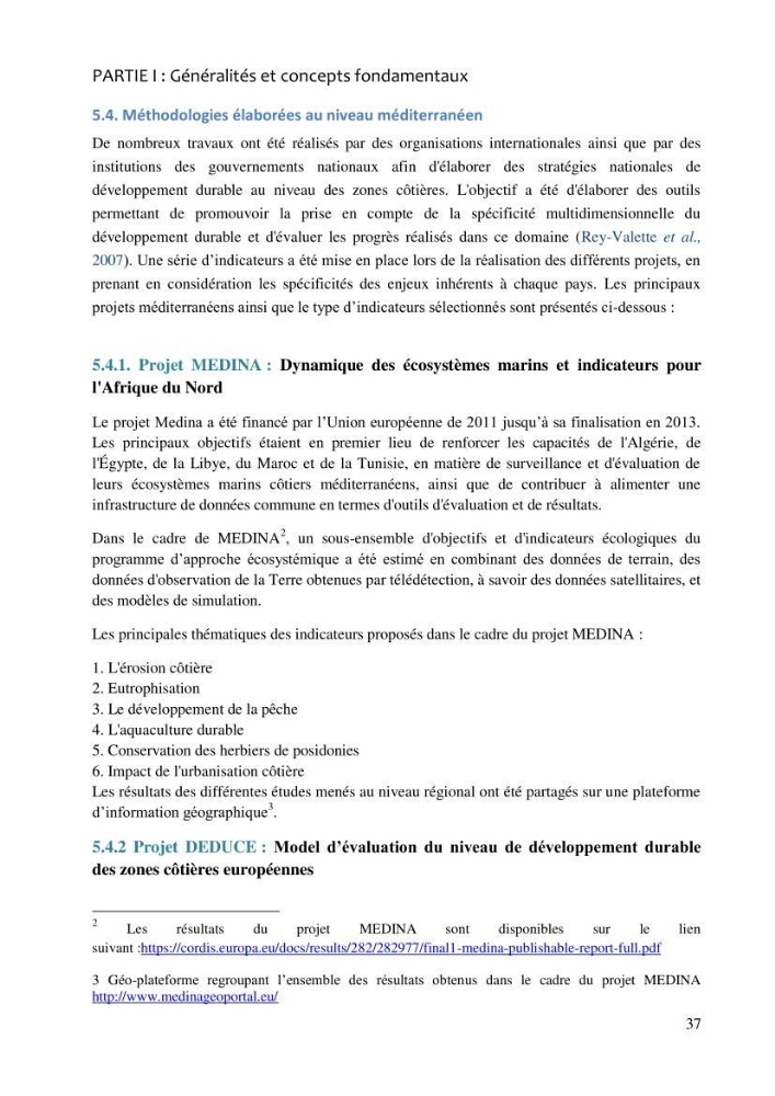 La gestion intégrée de la zone côtière algéroise