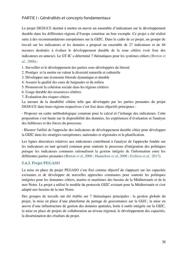 La gestion intégrée de la zone côtière algéroise