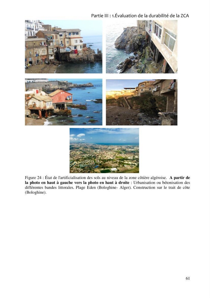 La gestion intégrée de la zone côtière algéroise
