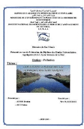 La pollution par les hydrocarbures dans les principaux rejets du littoral Algérois: