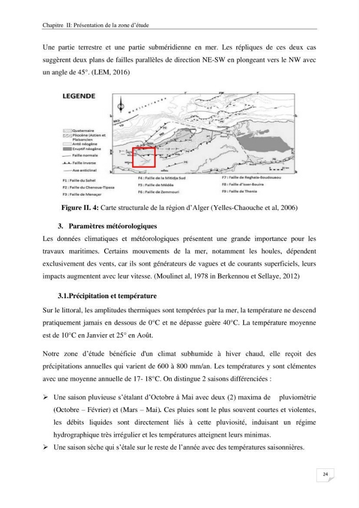 Effet de l\'urbanisation sur l\'évolution des côtes : cas de la baie de Chenoua