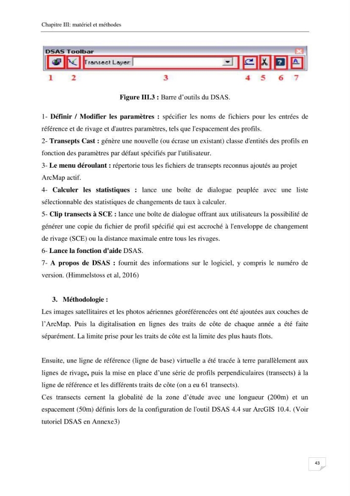 Effet de l\'urbanisation sur l\'évolution des côtes : cas de la baie de Chenoua