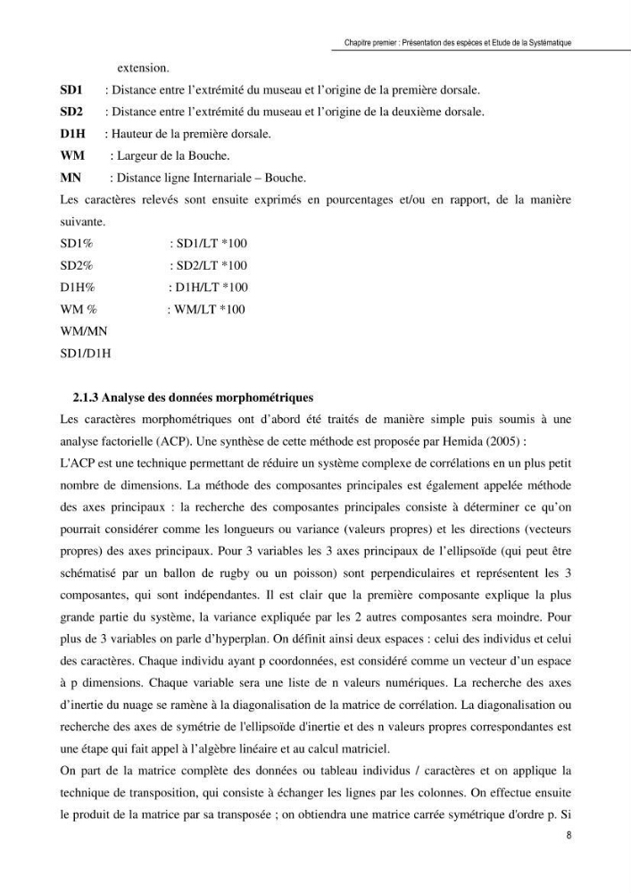 Contribution à l\'étude de la systématique et de l\'exploitation de quelques requins pélagiques du bassin Algérien: