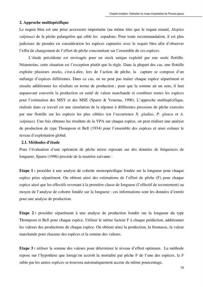 Contribution à l\'étude de la systématique et de l\'exploitation de quelques requins pélagiques du bassin Algérien: