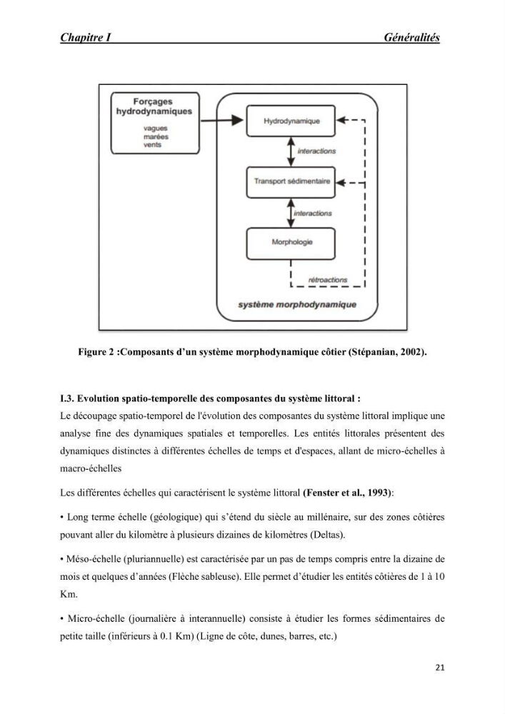 Comportement des formations géologiques de la zone côtière d\'El Marsa ( Alger) vis-a vis l\'érosion marine