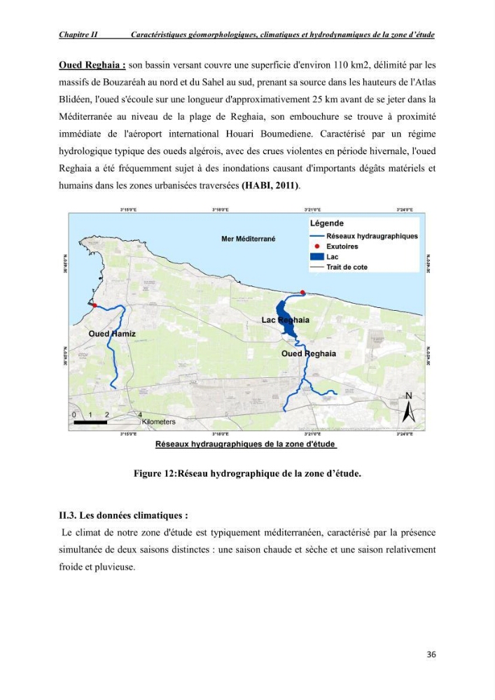 Comportement des formations géologiques de la zone côtière d\'El Marsa ( Alger) vis-a vis l\'érosion marine