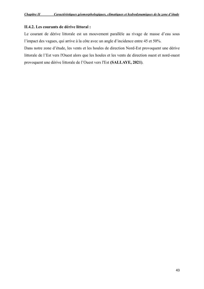 Comportement des formations géologiques de la zone côtière d\'El Marsa ( Alger) vis-a vis l\'érosion marine