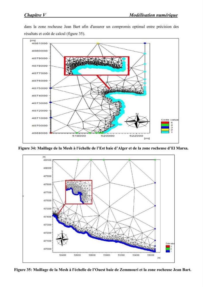 Comportement des formations géologiques de la zone côtière d\'El Marsa ( Alger) vis-a vis l\'érosion marine