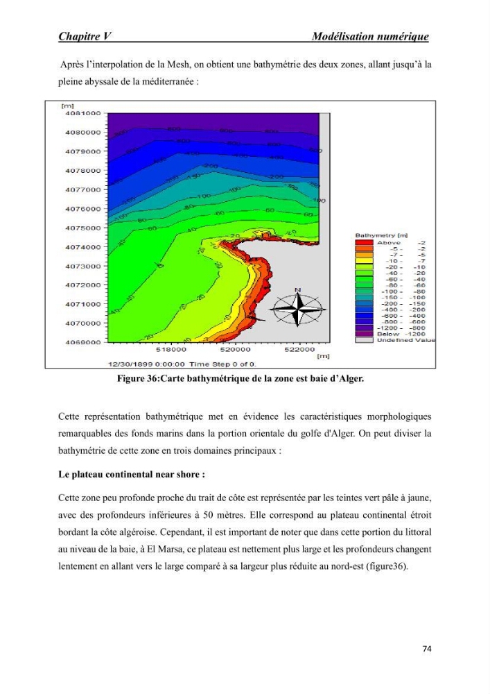 Comportement des formations géologiques de la zone côtière d\'El Marsa ( Alger) vis-a vis l\'érosion marine