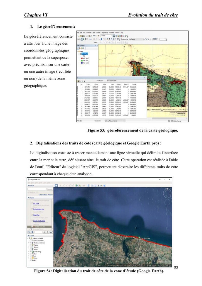 Comportement des formations géologiques de la zone côtière d\'El Marsa ( Alger) vis-a vis l\'érosion marine