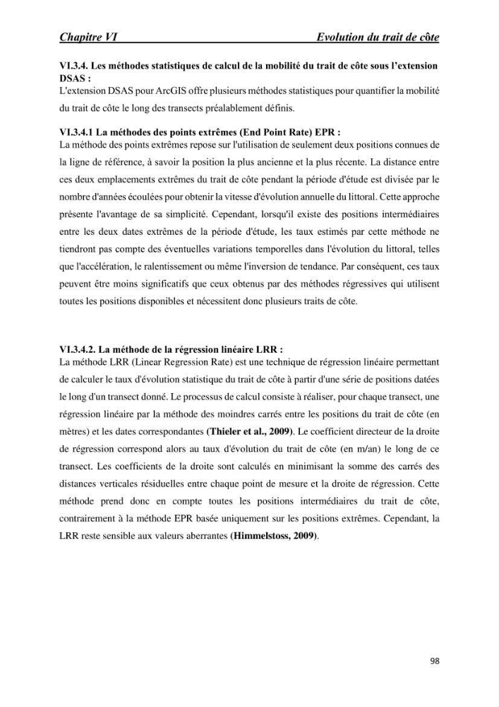 Comportement des formations géologiques de la zone côtière d\'El Marsa ( Alger) vis-a vis l\'érosion marine