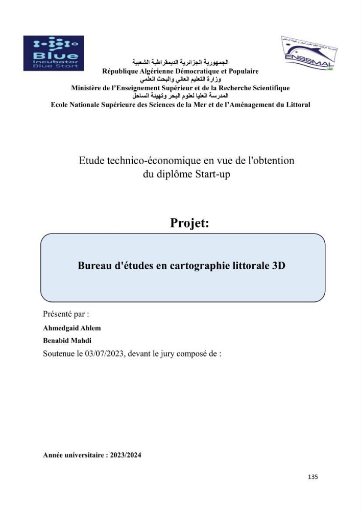 Comportement des formations géologiques de la zone côtière d\'El Marsa ( Alger) vis-a vis l\'érosion marine