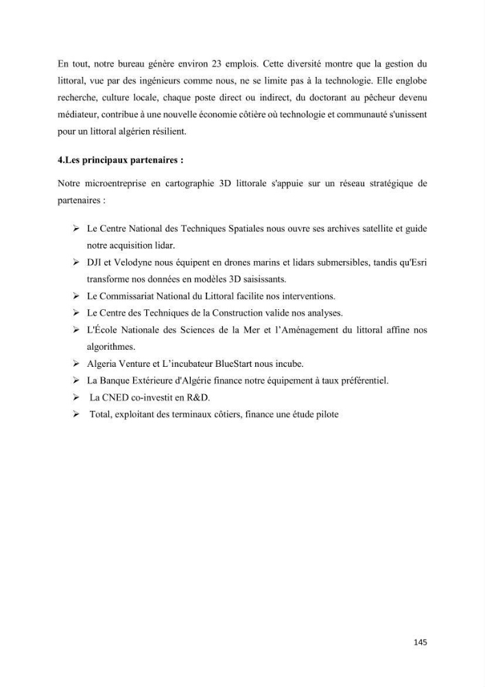 Comportement des formations géologiques de la zone côtière d\'El Marsa ( Alger) vis-a vis l\'érosion marine