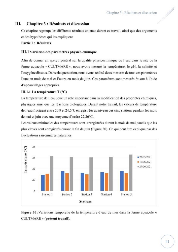 Contribution à l’étude du phytoplancton potentiellement toxique et/ ou nuisible au niveau d’une ferme conchylicole « CULTMARE » (Tipaza):