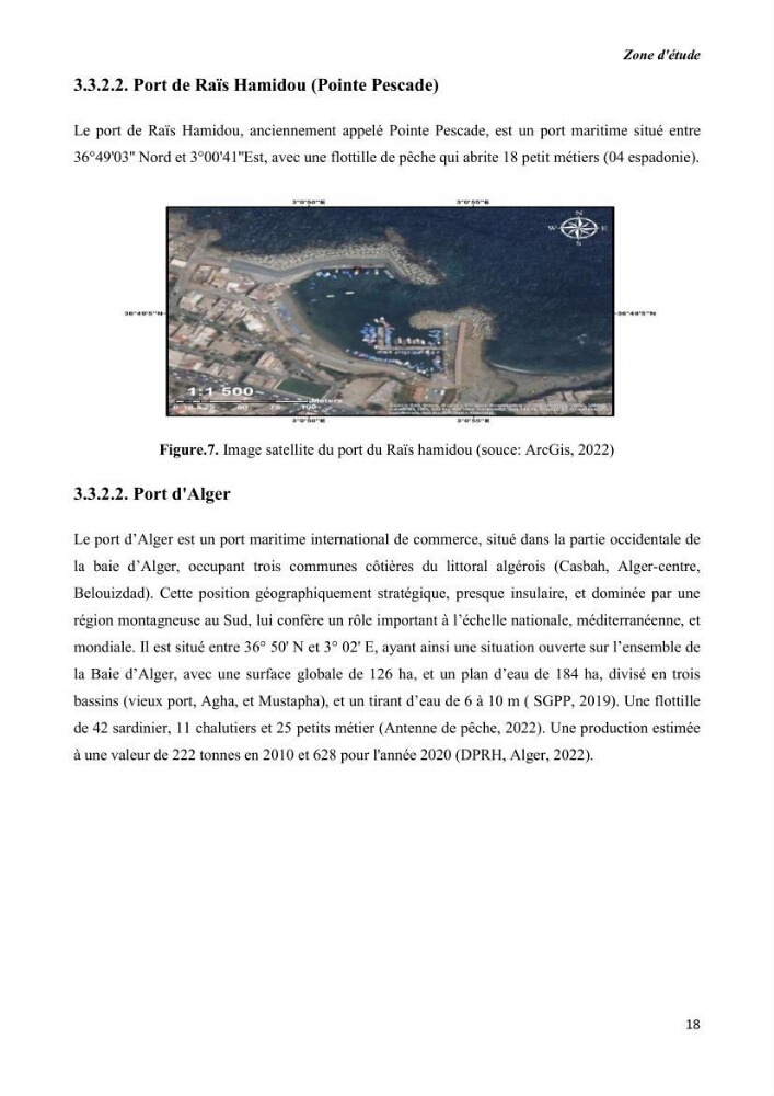 Estimation de la production primaire nécessaire pour soutenir la pêche durable en Algérie