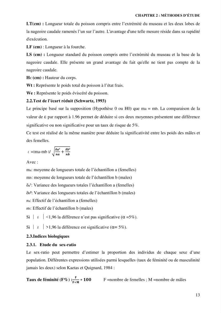 Contribution à l’étude de la croissance et de l’exploitation de l’espèce « Mullus barbatus» dans la baie de Jijel.:
