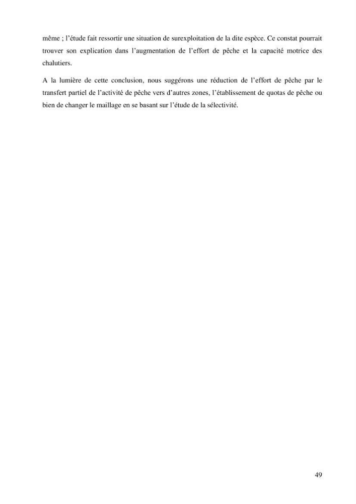 Contribution à l’étude de la croissance et de l’exploitation de l’espèce « Mullus barbatus» dans la baie de Jijel.: