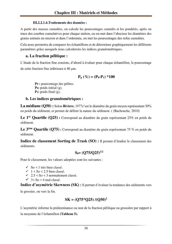 L’effet de l’hydrodynamisme sur la quantification des Microplastiques en mer: