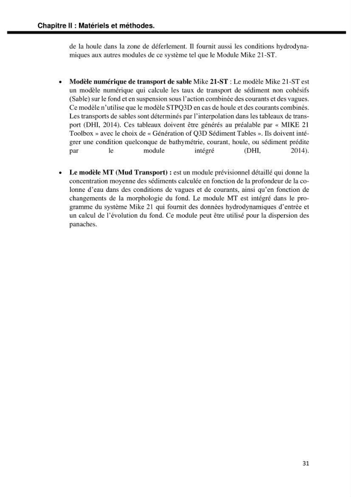 Etude d’aménagement de la baie d’Alger zone située entre Bordj El Kiffan (Le Lido) et Verte Rive