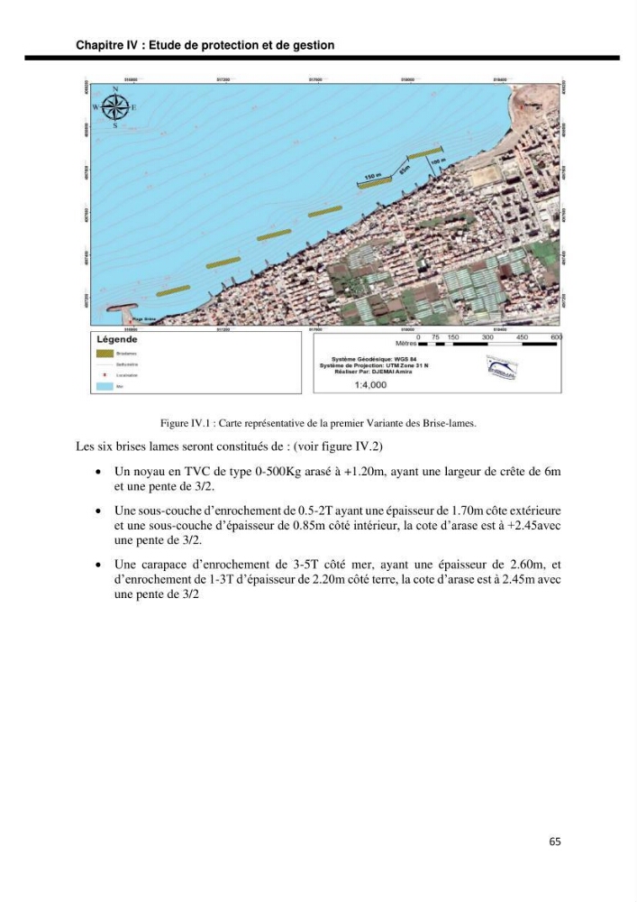 Etude d’aménagement de la baie d’Alger zone située entre Bordj El Kiffan (Le Lido) et Verte Rive
