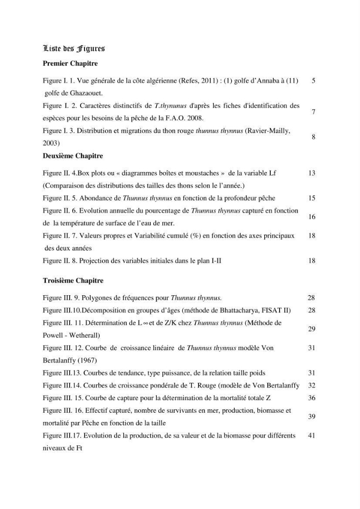 Etude des pêcheries du thon rouge Thunus thynnus (Linnaeus, 1758): exploitation, répartition géographique d\'effort de pêche, de CPUE et l\'abondance en fonction les facteurs environnementaux dans les côtes Algerienne