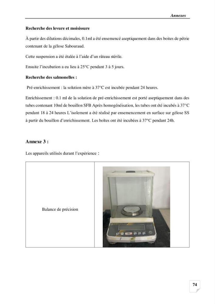 Production, analyse et valorisation de microalgues (Spiruline)