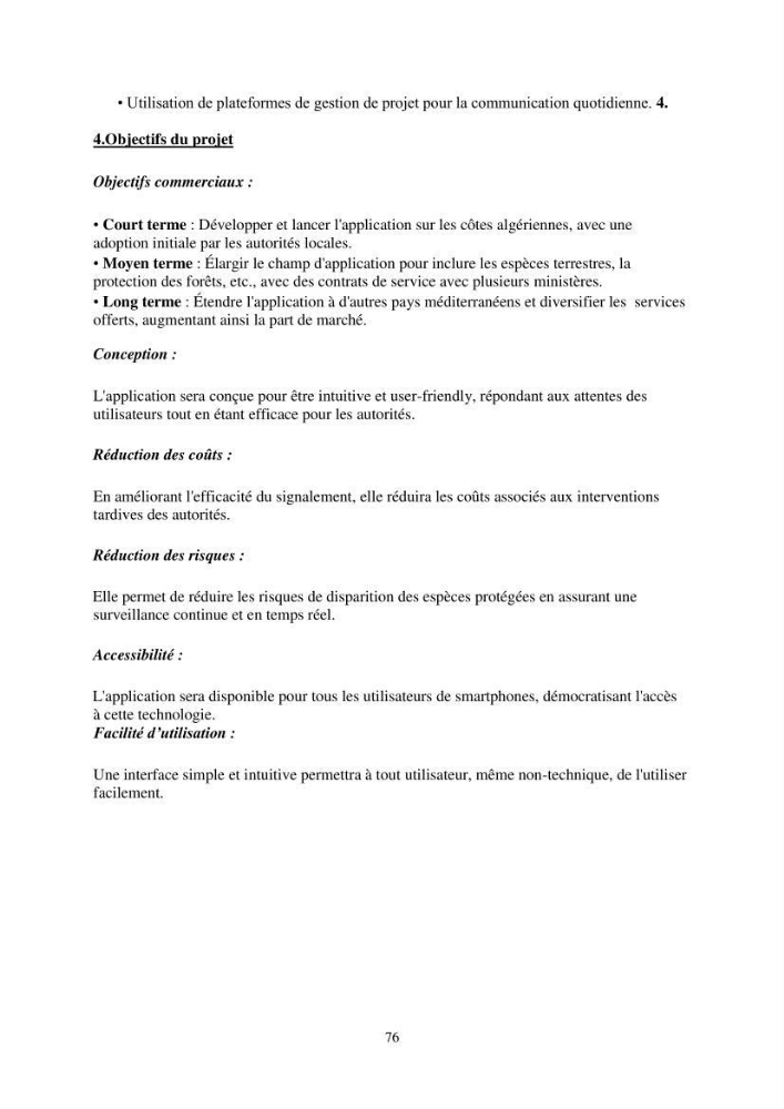 Caractérisation d\'un site d\'intérêt écologique (El Hamdania, Tipaza ) comme habita d\'éspèces protégées