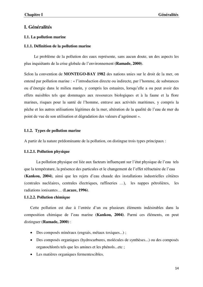Les métaux traces dans les moules: Etude rétrospective et comparative dans les côtes centrales algériennes (baies de Zemmouri, d’Alger et de Bou-Ismail).