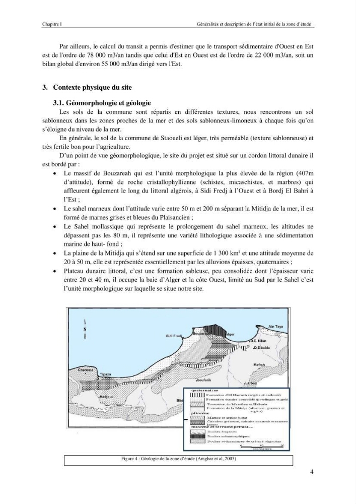 Travaux de protection du rivage marin de la résidence Sahel Club des Pins:
