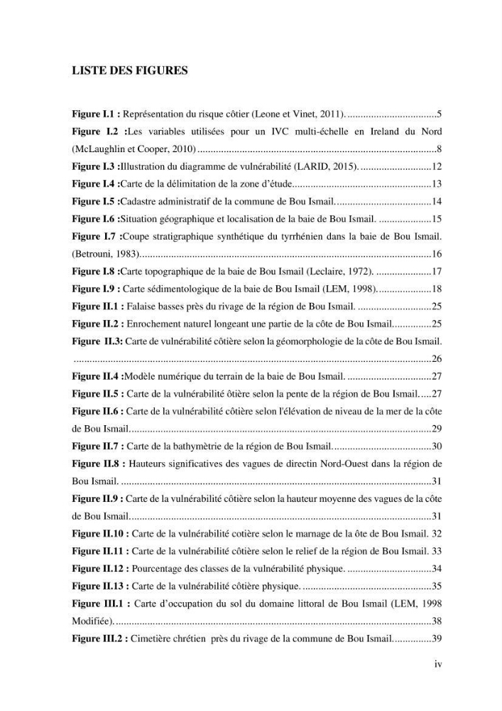 La vulnérabilité et la gestion de la zone côtière