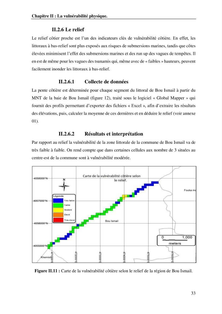 La vulnérabilité et la gestion de la zone côtière