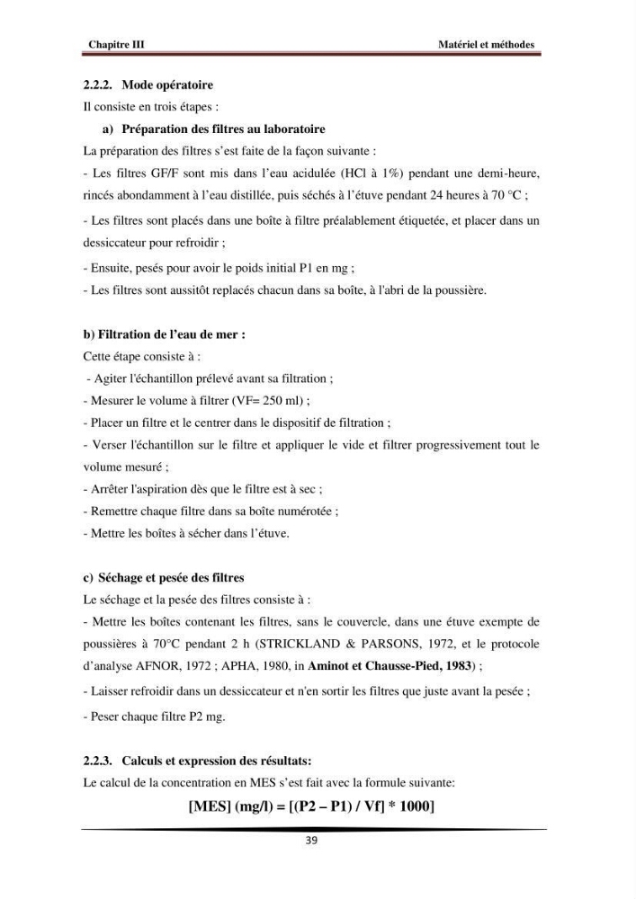 Analyse géostatistique de quelques paramètres de pollution côtière dans la baie de Bou-Ismail: