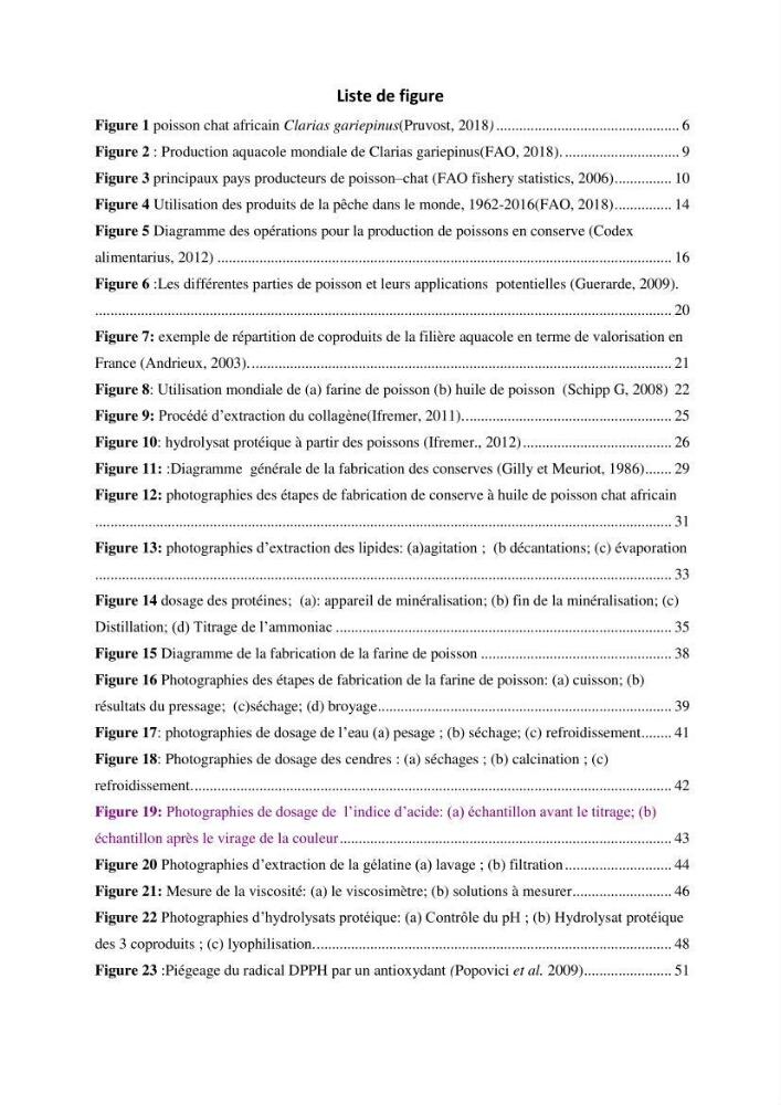 Fabrication des conserves alimentaires à partir du poisson chat africain Clarias gariepinus (Bruchell, 1822) et contribution à la valorisation des coproduits générés
