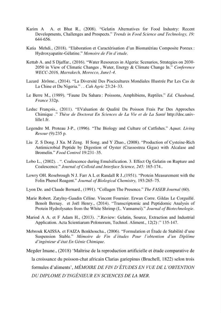 Fabrication des conserves alimentaires à partir du poisson chat africain Clarias gariepinus (Bruchell, 1822) et contribution à la valorisation des coproduits générés