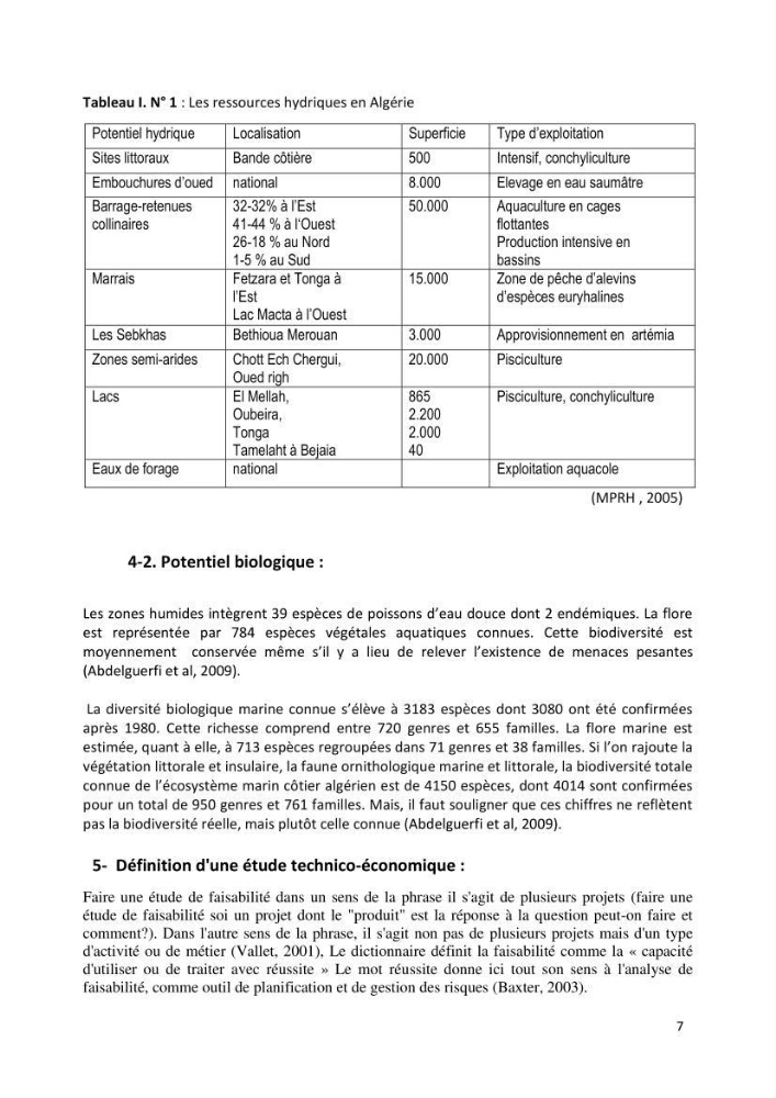 Etude technico-économique et environnementale d’un projet d’une ferme aquacole multi-trophique à terre