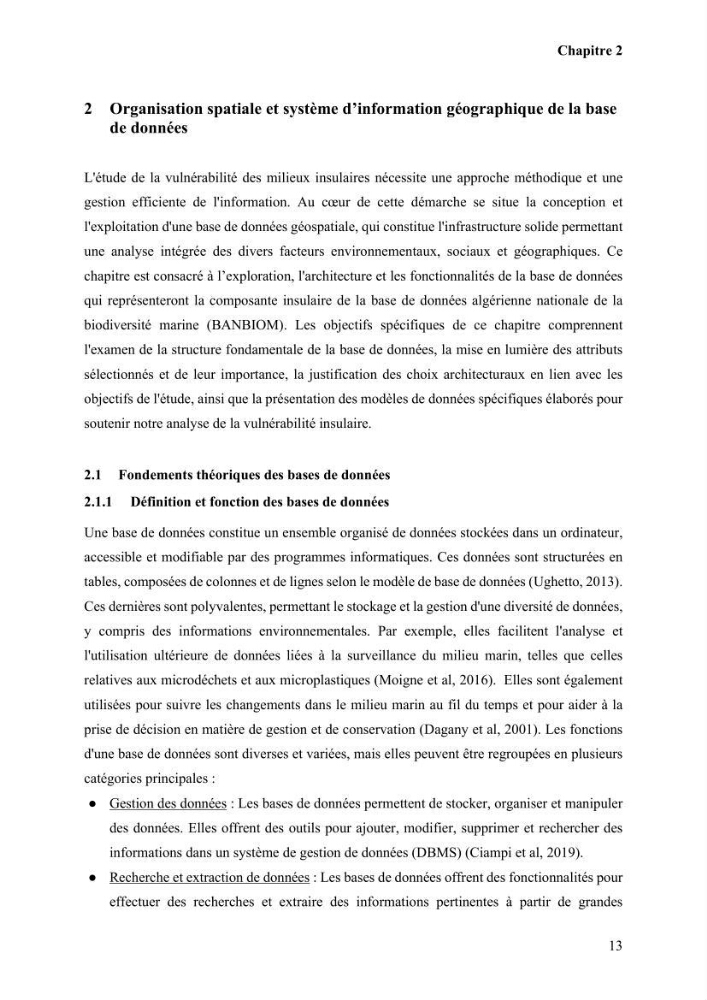 Etude de la vulnérabilité insulaire focus sur l’îlot de Sidi Fredj