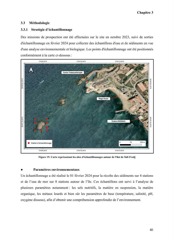 Etude de la vulnérabilité insulaire focus sur l’îlot de Sidi Fredj